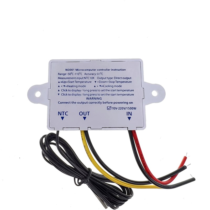 zmart W3001 100 V 10 A Digital Temperature Regulator Thermostat
