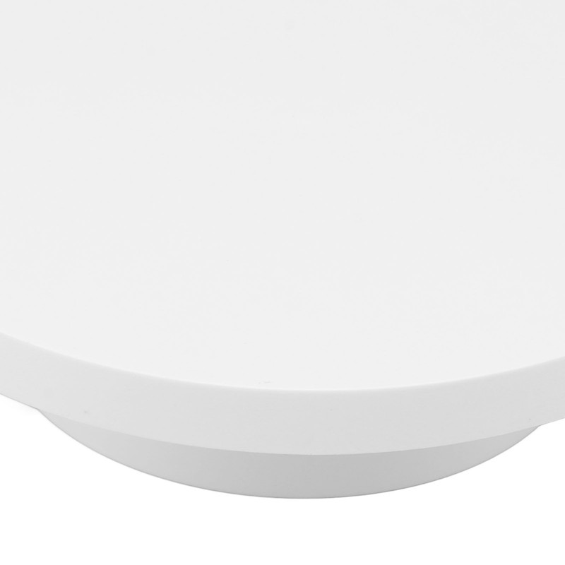 Rotating Display Stand White Plug in Remote Control Load Bearing