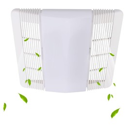 Replacement Vent Fan Cover Grille and Lens 85315000 for Bathroom Ventilation Plastic Cover, Bathroom Fan Exhaust Fits Models 663 663N 663FL 663LN 669L 669LN 669FN 770F 763RLN 769RLN