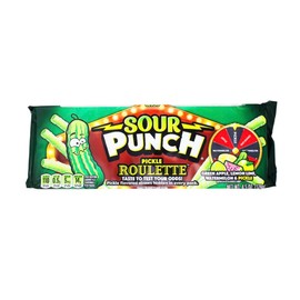 Sour Punch Straws Pickle Roulette 4.5 Oz
