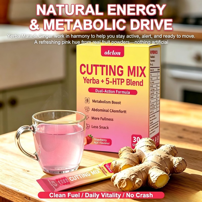 OLELON Cutting Mix Drink - Vegan, Sugar-Free, Non-GMO