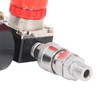 Air Compressor Regulator 0‑180 PSI Pressure Controller 1/4in with Gauge
