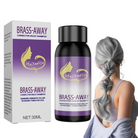 Graues einfarbiges Shampoo