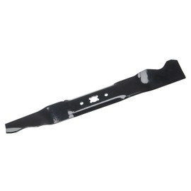 vhbw Replacement Blade Compatible with Budget Praktiker BBM 46 OHV 11C-J1MD619 (2009) Lawnmower - Replacement Blade, Black