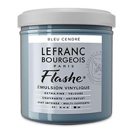 Lefranc & Bourgeois - Flashe Matte Artist's Color - 125ml Jar - Blue Ash