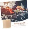 Operitacx Nylon Bushing Gasket Round Hole Insulator Nylon Washer Insulated