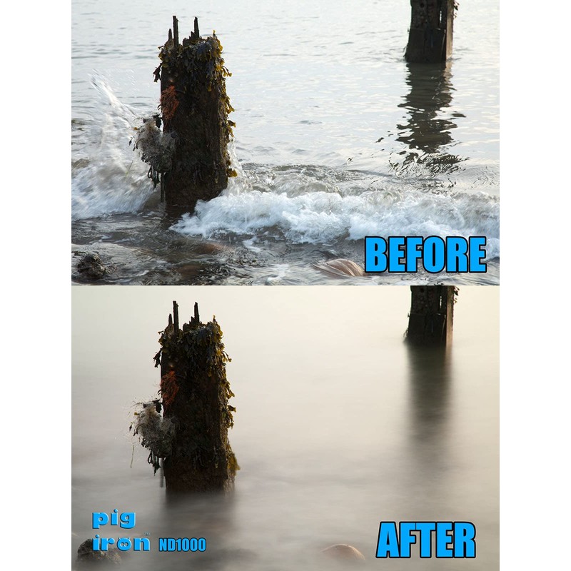 Pig Iron Pro ND1000 10 Stop Neutral Density Filter (55mm)