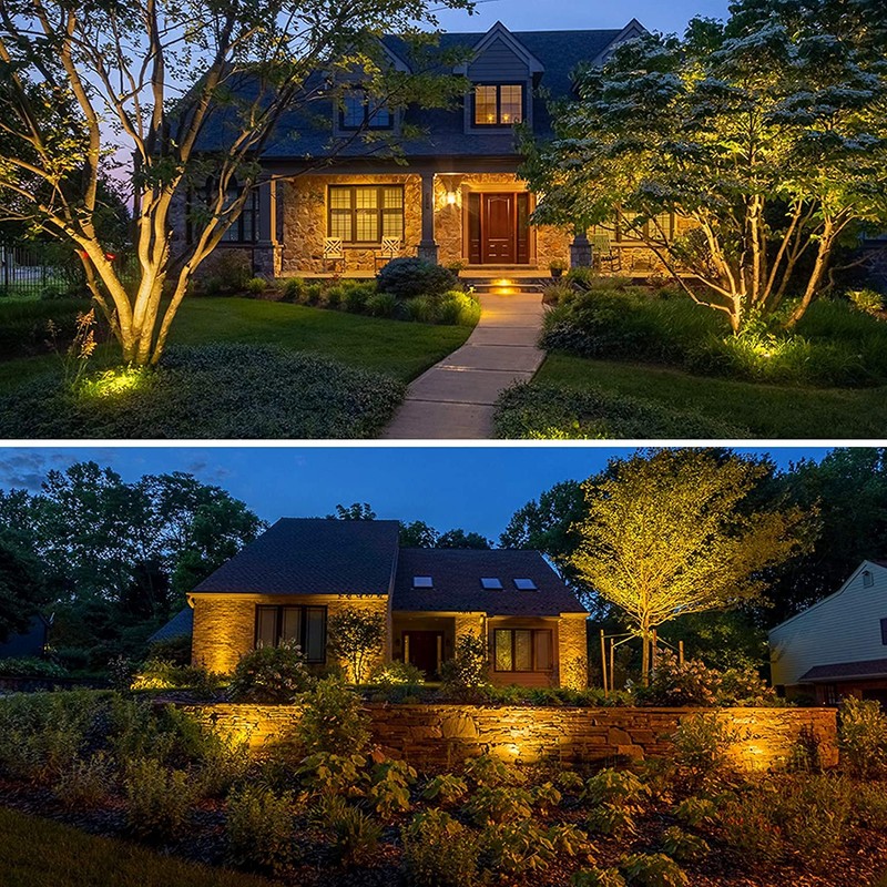ZUCKEO 10W Low Voltage Landscape Lights LED Landscape Lighting with