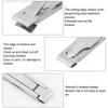 Portable Stainless Steel Nail Clipper Foldable Nail Cutter Trimmer File