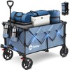 Sekey Collapsible Foldable Wagon with 330lbs Weight Capacity, Heavy Duty