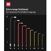 INBUS® 75558 Germany Set 9-Piece 1.5-10 mm with ColorGrip and