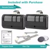 ECS SALE For 2 Chamberlain LiftMaster Garage Door Opener Remote