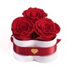 Rose Box Heart 3 Infinity Roses - Proof of Love