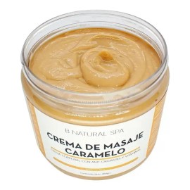 Crema de Masaje Corporal B. Natural Spa de Caramelo para Todo Tipo de Piel 480 mL