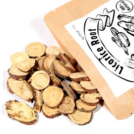EidolonGreen [China Medicinal Herb] Licorice Root Tea(Sweet Root/甘草/Gancao/감초 뿌리/Glycyrrhiza glabra L.) Dried Bulk Herbs 3Oz (88g)