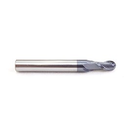 2261 PPLS Ball End Mill, Universal Carbide Blade, HRC45 Degree, 2 Blades, Tip Radius 0.1 inch (2.5 mm), Pack of 2