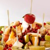 100 Pack Bamboo Appetizer Forks, Toothpick for Appetizer, 3.5 Inch