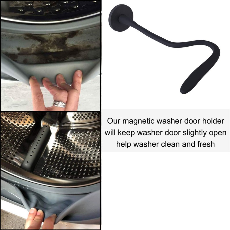 Front Load Washer Door Prop, Magnetic Washing Machine Door Holder,