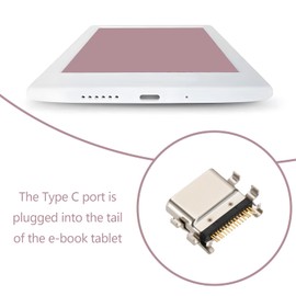 Be In Your Mind 4pcs Charging Port Type C Dock Connector Replacement Charging Port Block Plug Compatible with Kindle Fire HD10 2019 9th Gen M2V3R5