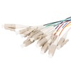 Fiber Pigtail 12 Strand Multimode Stable Fiber Pigtail Cable for