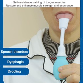 Ejercicios de Deglución Herramienta de Entrenamiento de La Punta de La Lengua, Dispositivo de Succión de La Lengua Y Extractor para La Rehabilitación Del Habla Y El Entrenador Del Músculo Oral