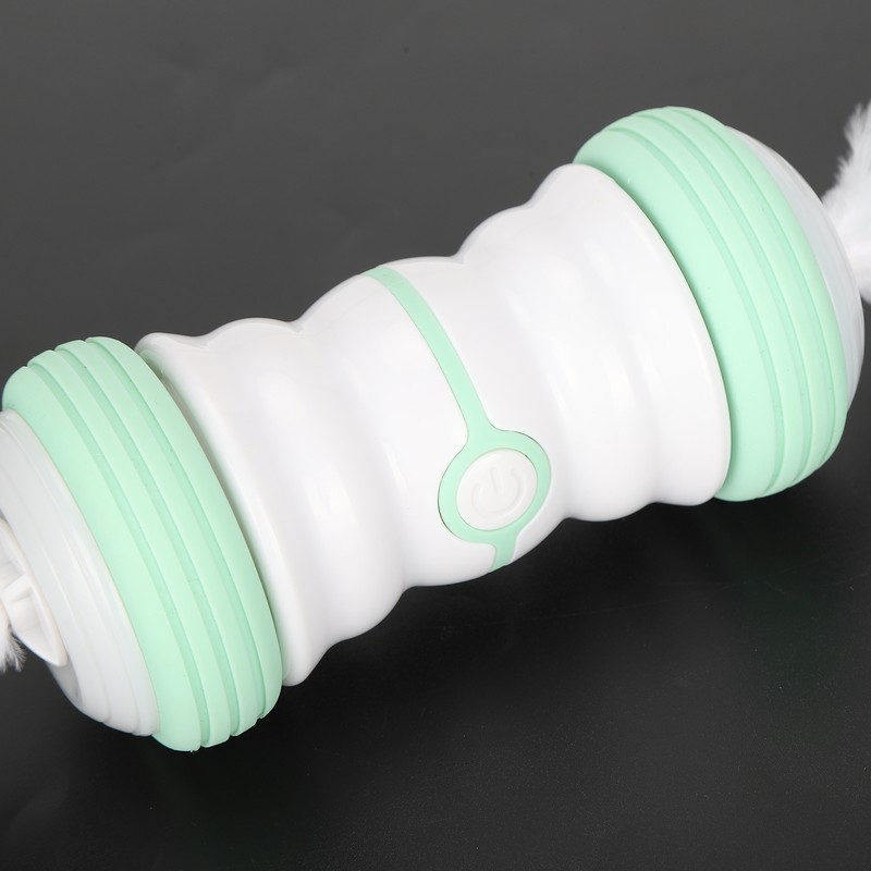 Electric Cat Teaser USB Rechargeable Auto Rotating Cat Toys with