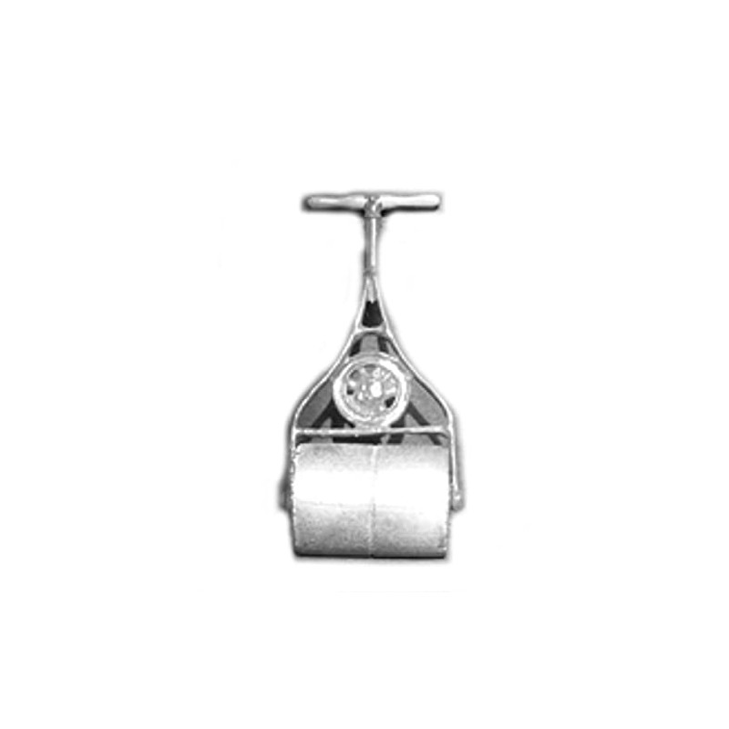 Melody Jane Dolls House Garden Lawn Roller Half Inch 1:24