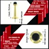 ZhongWang Hardware DSB002 Brass Bright Brass Door Stop/Tope de puerta