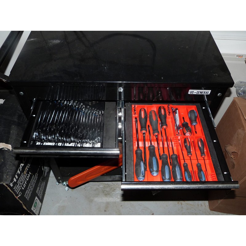 TOOL SORTER SCREWDRIVER ORGANIZER (RED) – Low Profile, Tough-Built Screwdriver