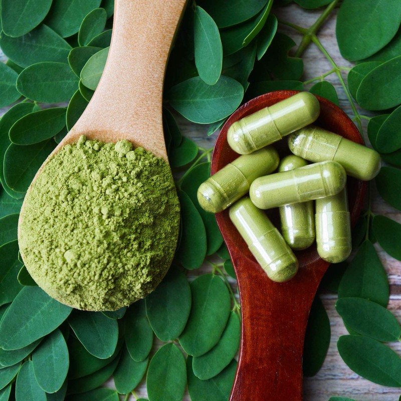 Aduna Pure Moringa Capsules 1500mg | 180 Vegan Moringa Capsules