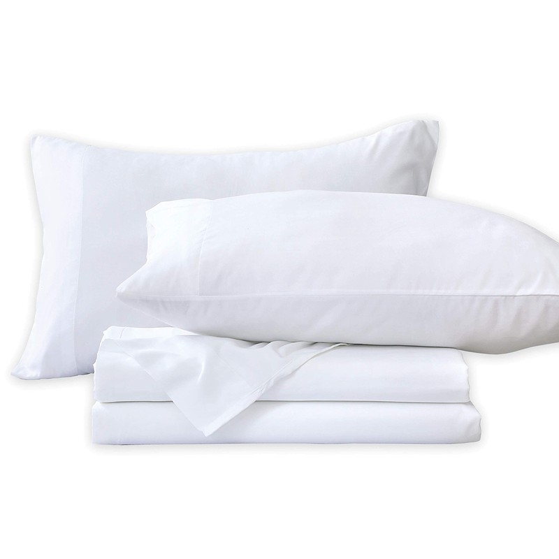 AUSA Luxurious, Comfy & Soft Combed cotton Single Fitted Sheet