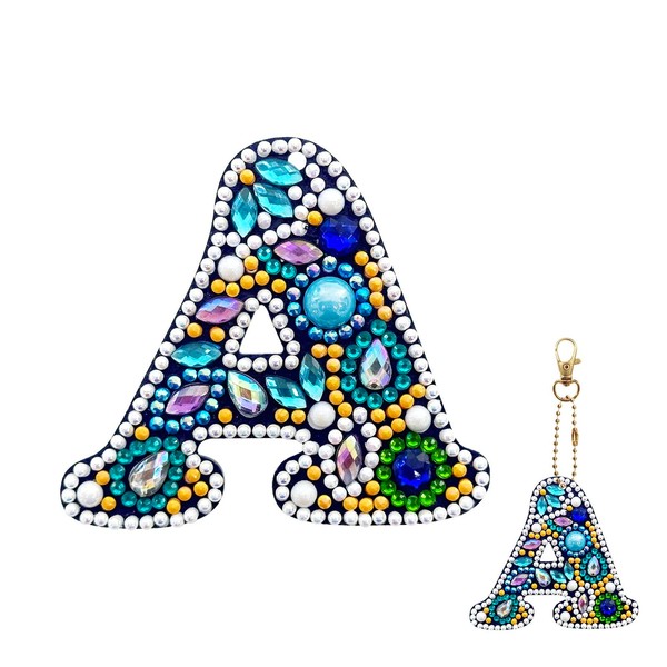 YOYA 5D Double Sided Diamond Painting Keychain DIY Full Drill