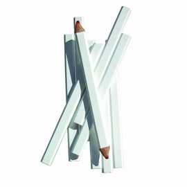 Bon Tool 84-843 Pencil - White Casing Medium Red Lead - (72/Pkg)