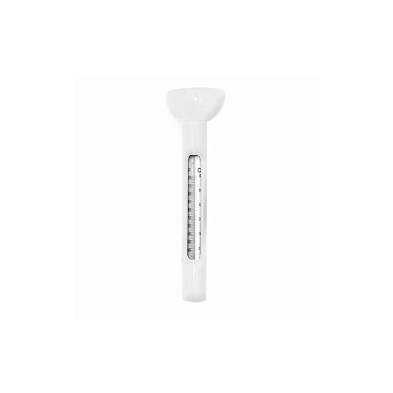 Pisces Floating Pond Thermometer White - Swimming Pool Thermometer Temperature