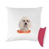 Mygoodprice Poodle 2 Printed Cushion 40 x 40 cm Raspberry