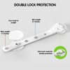 SKYULE Cabinet Locks Baby Proofing - (4 Pack) Child Proof
