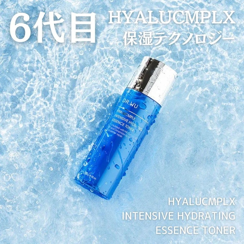 DR.WU Hyalcomplex Moist Essence Toner (Lotion), Moisturizing, Sodium Hyaluronate, Super
