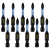 10 x Rennie Tools 50mm Long PH1 Impact Screwdriver Driver