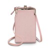 AfitLulu Ladies Phone Purse, Detachable Phone Purses with Crossbody Strap