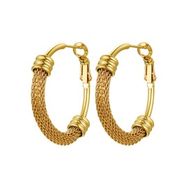 Gold Earrings for Women Gold Jewellery Earings Women's Jewellery Gold Hoops Chunky Gold Earrings women