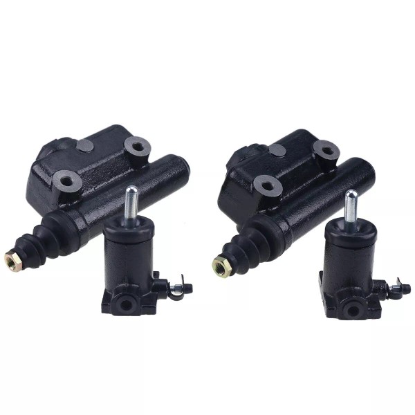 2 Sets Brake Master Slave Cylinder Kit A51976 L25419 For