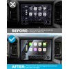Karltys [Upgrade] 2 Pack 2022-2024 Nissan Frontier 9-InchTempered Glass Screen