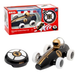 BRIO Black & Gold Remote Control Race Car for Toddlers 24 Months and Up