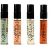 Mini Sample Collection Long Lasting Arabian Perfume for Women, EDP Mens Cologne with Fresh and Fruity Notes (20 ml, Pack of 4)
