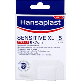 Hansaplast Sensitive Sterile Wound Dressing 6 x 7 cm