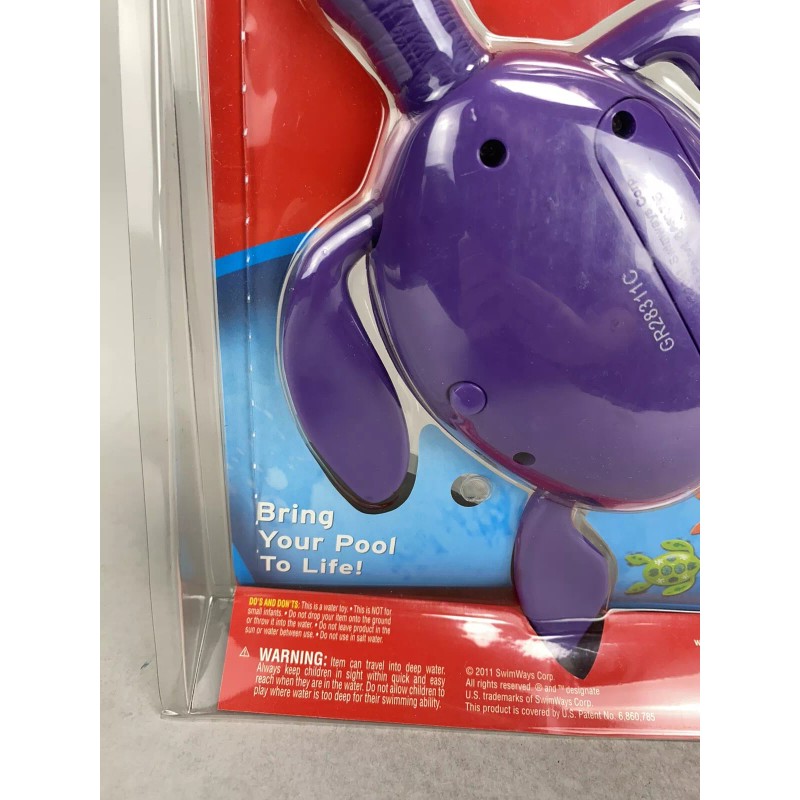 SwimWays NEW Swimways Rainbow Reef Turtle Swimming Action Water Pool