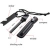 Fire Starter Flint for Survival Camping Outdoor Bushcraft in Plastic