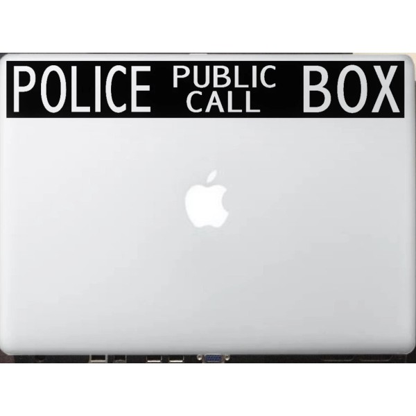 Unbranded Dr. Who Police Public Call Box Symbol Seal Logo