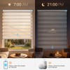 JaeJaes Motorized Zebra Blinds for Windows, Smart Windows Blinds with