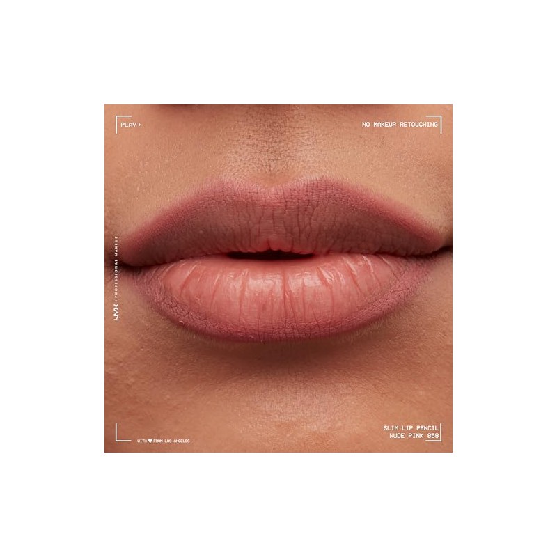 NYX Professional Makeup Slim Lip Pencil 858 Nude Pink